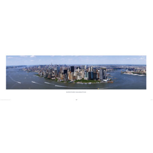 Plakát New York - Downtown Manhattan
