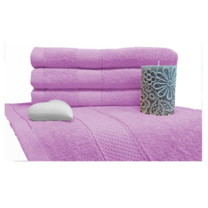 M&K Froté ručník 50x100cm - světle fialový