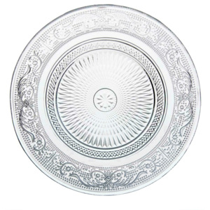 Skleněný talíř Unimasa Romance, ⌀ 18 cm
