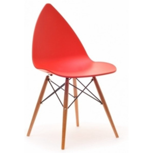 Jídelní židle RUSHIS Červená