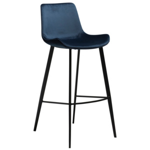 Tmavě modrá barová židle DAN-FORM Denmark Hype