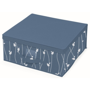 Modrý úložný box Cosatto Leaves, šířka 45 cm