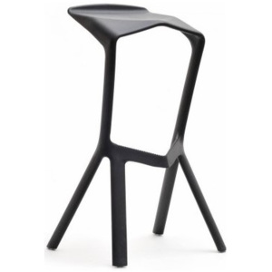 Barová židle CELANO Černá