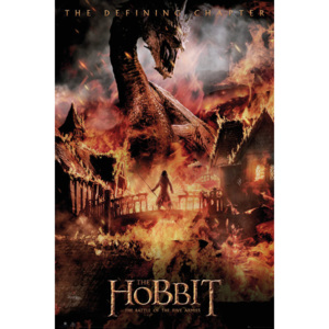 Plakát The Hobbit - Battle Of Five Armies - Dragon