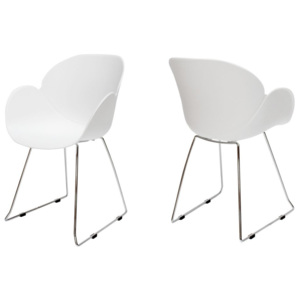 Designová židleOlive / bílá