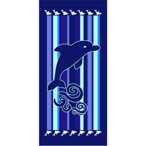 JAHU Plážová osuška Delfín, 70 x 150 cm
