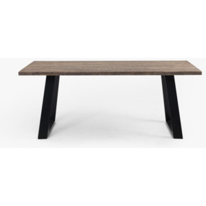 Jídelní stůl s deskou z dubového dřeva Custom Form Hofer, 180 x 90 cm
