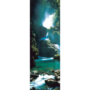 Plakát New Zealand - Waterfall