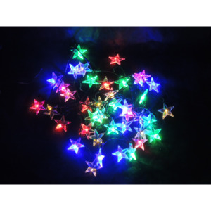 Ledko Světelný LED řetěz hvězdy 31851