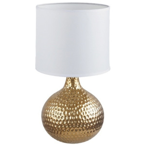 Rabalux Stolní designová lampa ROZIN 4977 40W E14 zlatá Rabalux