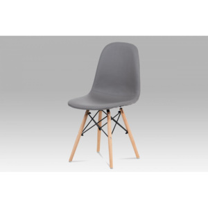 Jídelní židle CT-395 GREY šedá / buk / černá AUTRONIC