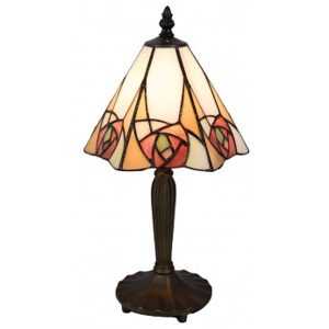 ClayreC Stolní lampa Tiffany Rose 5LL-5200