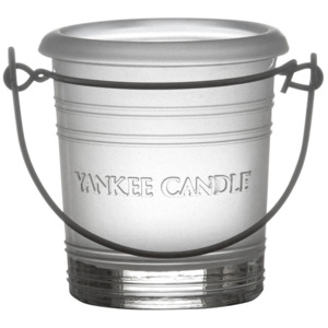 Yankee Candle – Glass Bucket svícen na votivní svíčku, matný