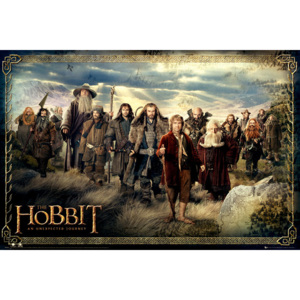 Plakát The Hobbit - Cast 2