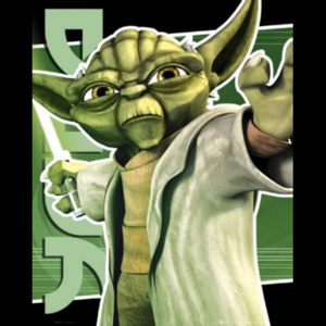 Výprodej - Plakát Clone Wars - Yoda