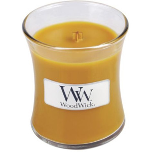 Svíčka oválná váza WoodWick Jiskřivý pomeranč, 85 g
