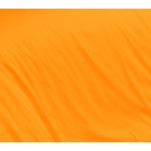 Brotex Oranžové saténové prostěradlo 140x230 plachta bez gumy