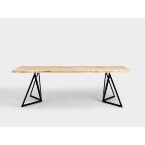 Jídelní stůl s deskou z borovicového dřeva Custom Form Sherwood Pine, 240 x 100 cm