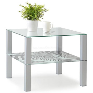 Medo Konferenční stolek OKAPI stříbrný