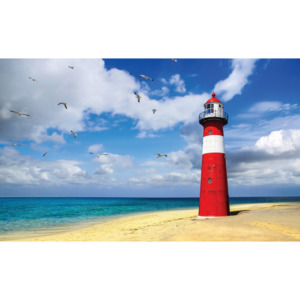 Fototapeta Sea lighthouse vlies 312 x 219 cm