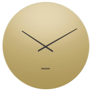 KARLSSON Nástěnné zlaté zrcadlové hodiny Mirage, Vemzu