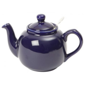 Great Tea Garden Konvice na čaj Chelsea - modrá kobaltová 0,6 l