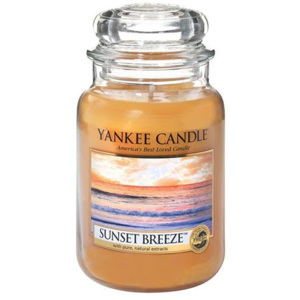 Svíčka ve skleněné dóze Yankee Candle Vánek při západu slunce, 623 g