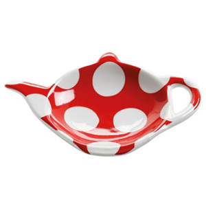 Talířek, miska, odkladač na čajové sáčky Polkadot MAXWELL WILLIAMS (Barva červená/ bílé puntíky)
