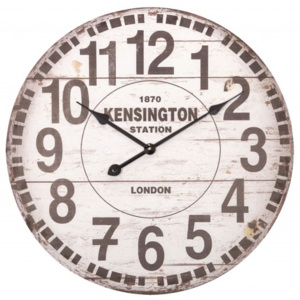 Nástěnné retro hodiny London, průměr 60 cm