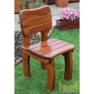 Zahradní židle LORITA s povrchovou úpravou eben