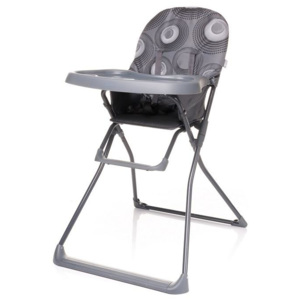 4Baby jídelní židlička Flower Grey, šedá
