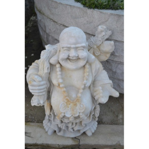 Budha stojící - kamenná socha z pískovce