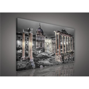 Obraz na plátně Historické město 100 x 75 cm