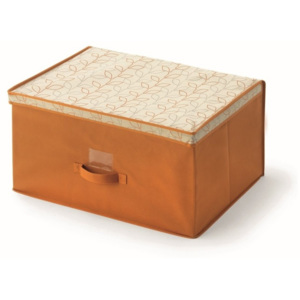 Oranžový úložný box Cosatto Bloom, šířka 60 cm