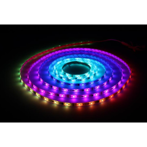 Berge Digital RGB LED pásek 5m, 30LED/m, 7,2W/m, voděodolný