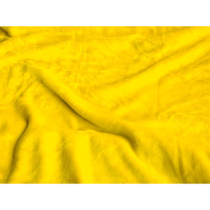 Jahu Prostěradlo mikroplyš žluté 90x200 cm
