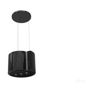 Kuchyňské digestoře - odsavač par Ellipse Black GPE850 NOVINKA! LED! Silná turbína! 60 Černý lak+černé sklo