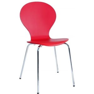 Výprodej Jídelní židle Face červená
