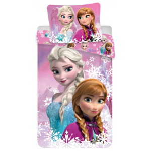 Vesna | Povlečení bavlna Frozen Duo Sisters 140 x 200 cm, 70 x 90 cm