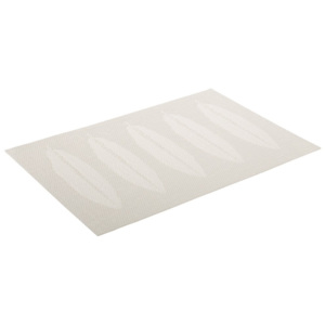 Bílé prostírání Unimasa Stripes, 45 x 30 cm