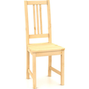 Bradop Židle celodřevěná B164 | Provedení: B-B - BOROVICE BÍLÁ