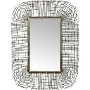 Zrcadlo Wire Net 80x60cm