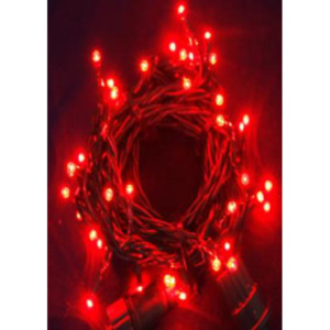 LCX-Chromex PROFI LED světelný řetěz stálesvítící,prodlužovací,červená,40LED,5m SR-055053