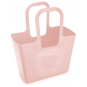TASCHE taška XL plážová, stojan na časopisy a noviny, na hračky, dřevo KOZIOL (barva-sv. růžová)
