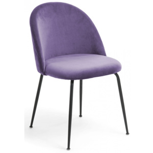 Židle LaForma Mystere, fialová/černý