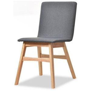 Jídelní židle HANIG dub-šedá