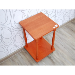 Odkládací stolek 16266A 53x33x33 cm dřevo MDF deska