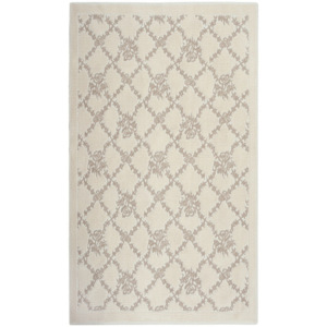 Hnědý bavlněný koberec Floorist Samal, 80 x 300 cm