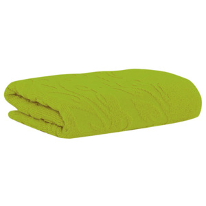 Rychleschnoucí žakárový ručník RENESA zelený