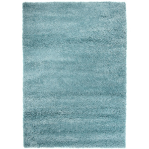 Kusový koberec Shaggy vlas 50 mm tyrkysový, Velikosti 80x150cm
